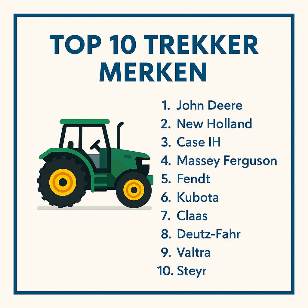 Top 10 beste trekker merken